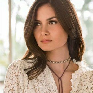 Jen Atkin x Chloe + Isabel Women's Jewel Suede Headwrap Choker Necklace